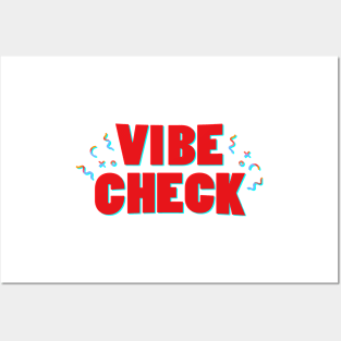 Vibe Check (Rainbow Patterns) Posters and Art